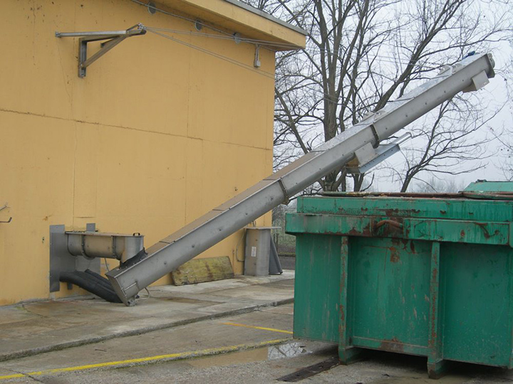 U型螺旋輸送機(jī)的承壓能力有限，不適合輸長距離輸送